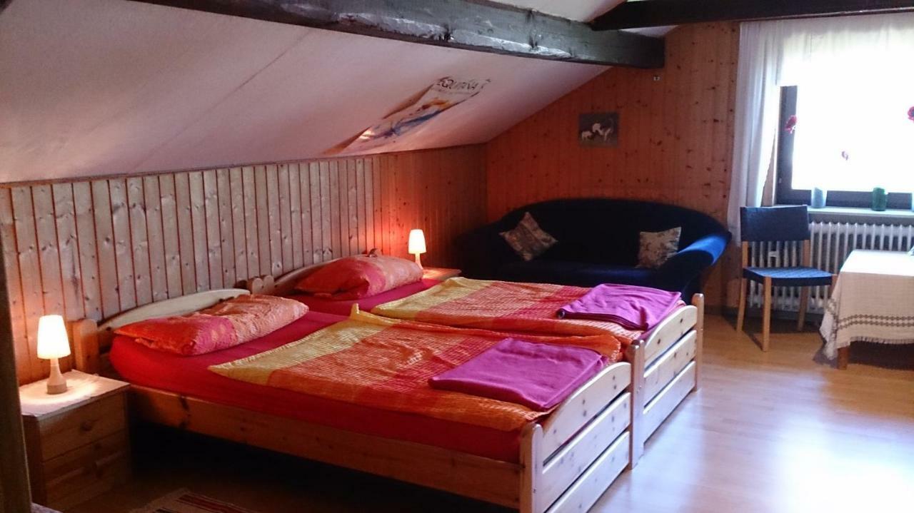 Gaestehaus Burgwald-Trekking Mittelsimtshausen Bagian luar foto
